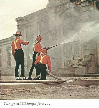 The great
        Chicago fire ......
