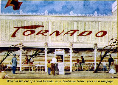 Whirl in
        the eye of a wild tornado, as a Louisiana twister goes on a
        rampage