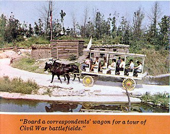 Board a
        wagon for a tour of Civil War battlefields