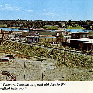 Tucson,
        Tombstone and old Santa Fe rolled into one